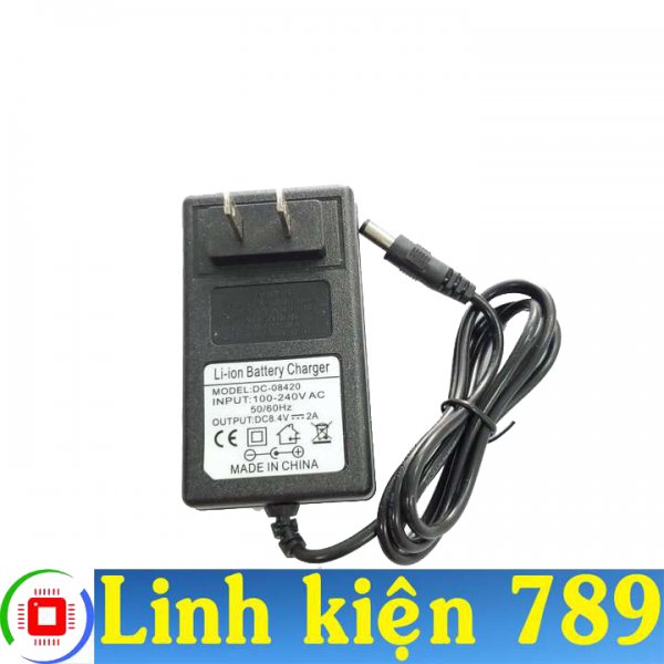 Sạc ắc quy 8.4V Pin Lithium 2S 3.7V 8.4V 2A tự ngắt khi đầy
